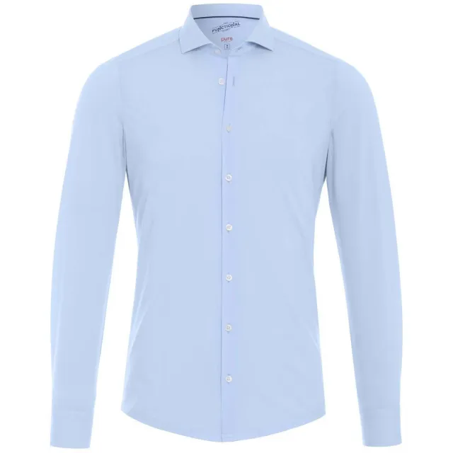 Overhemd Lange Mouw Pure H.Tico The Functional Shirt Blauw, foto 2