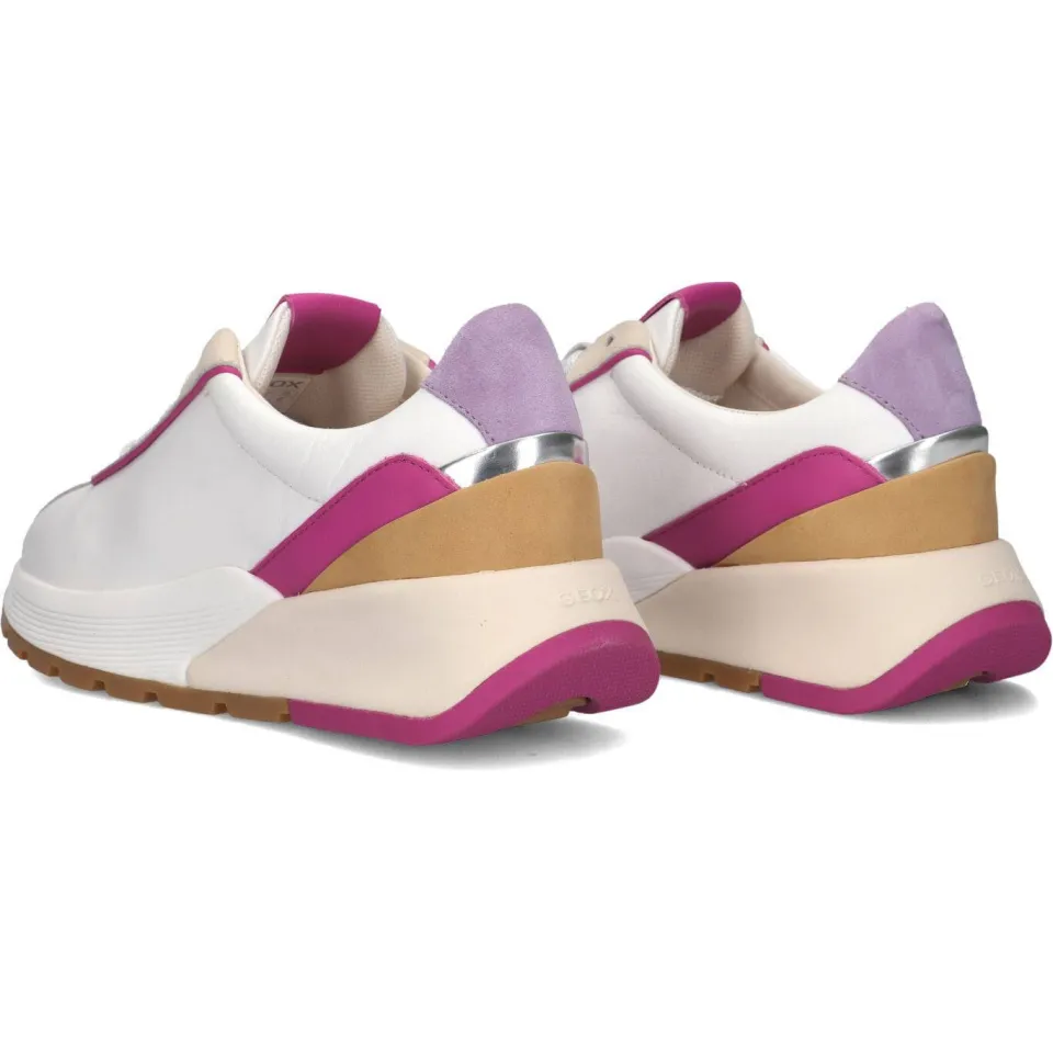 Geox Sneakers D Metropoli Wit, foto 2