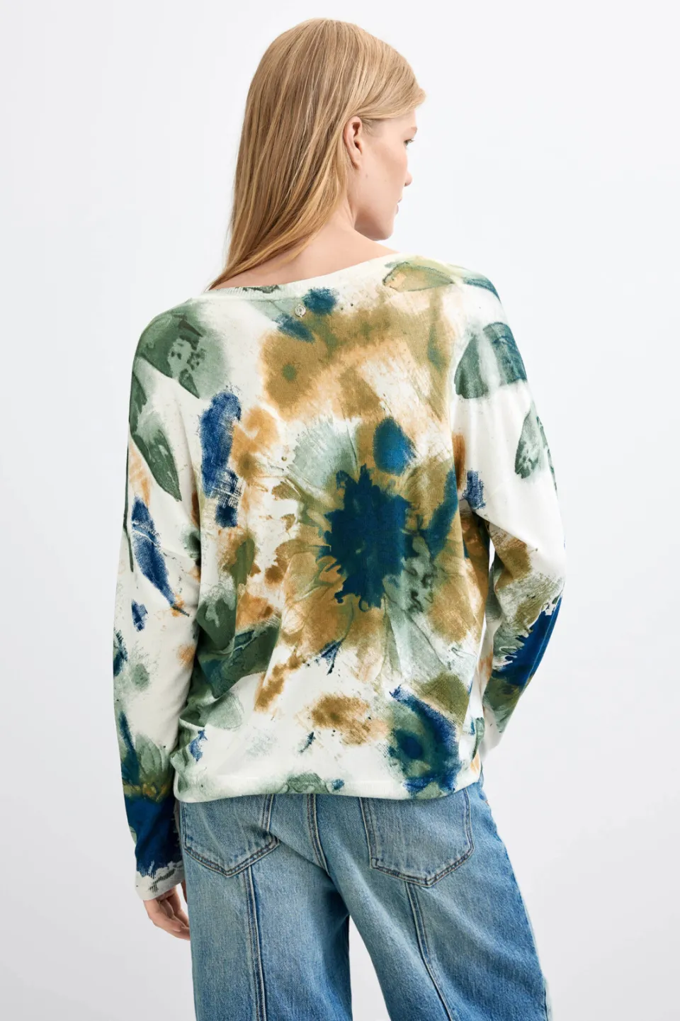 Desigual pullover met print - wit, foto 2