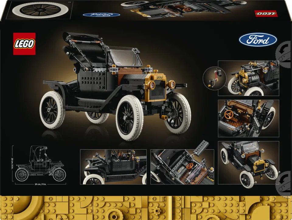 Lego Icons Ford Model T Auto Bouwpakket voor Volwassenen 11376, foto 7