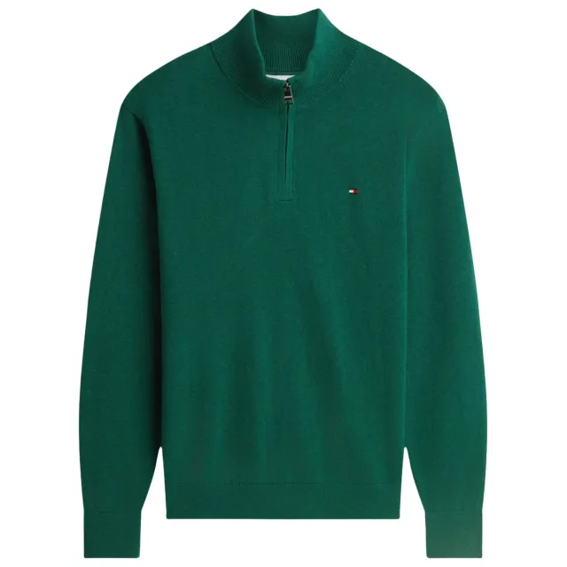 Tommy Hilfiger gebreide trui met kasjmier - groen, foto 2