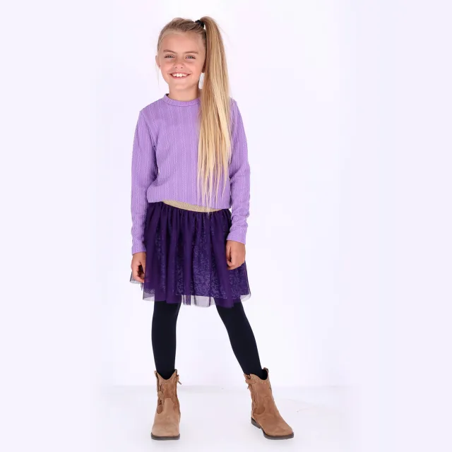 B.Nosy Talli aansluitende longsleeve paars