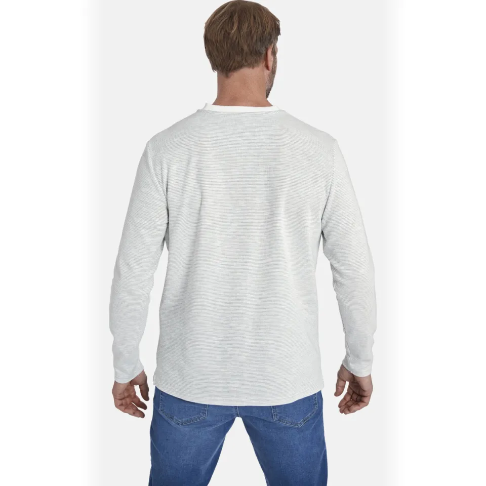 Jan Vanderstorm Plus Size oversized sweater - gebroken wit, foto 4