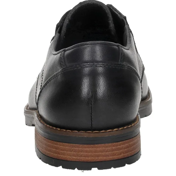Rieker 14621-00 nette veterschoenen zwart, foto 4