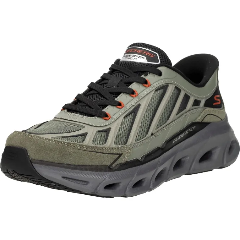 Skechers Slip-ins Relaxed-fit Glide-step sneakers groen, foto 4