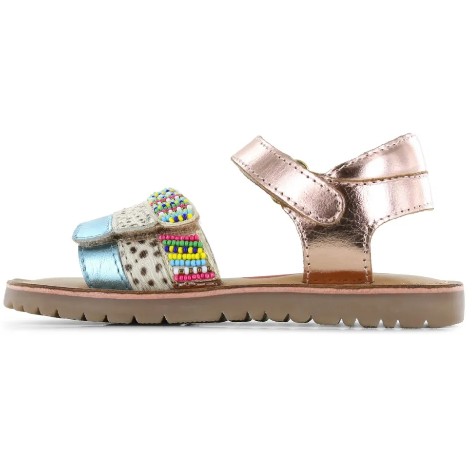 Shoesme sandaal rosé blauw, foto 3