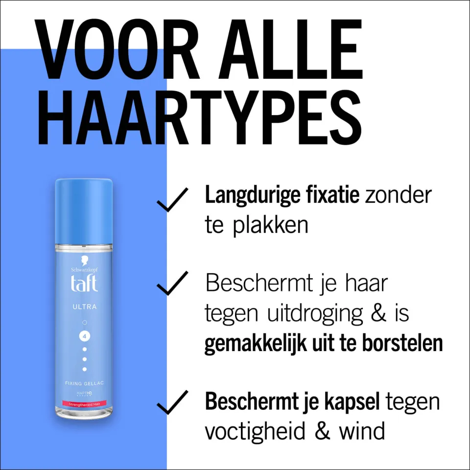 Schwarzkopf Taft Gellac Ultra Strong - voordeelverpakking - 5 x 200 ml, foto 3