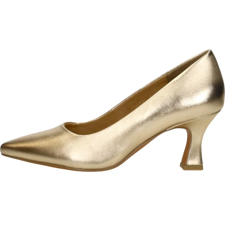 Marco Tozzi pumps goud, foto 2
