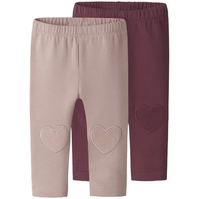 GUPPY BABY slim fit leggings set roze Roze/paars