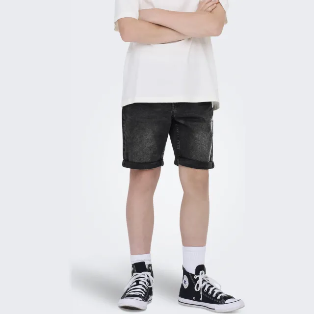Only & Sons Junior regular jeansshort washed black, foto 6