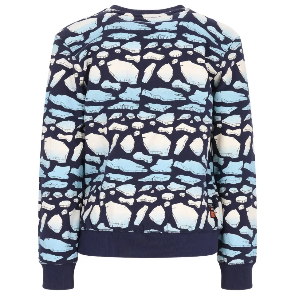 TYGO & vito sweater met print - donkerblauw, foto 3
