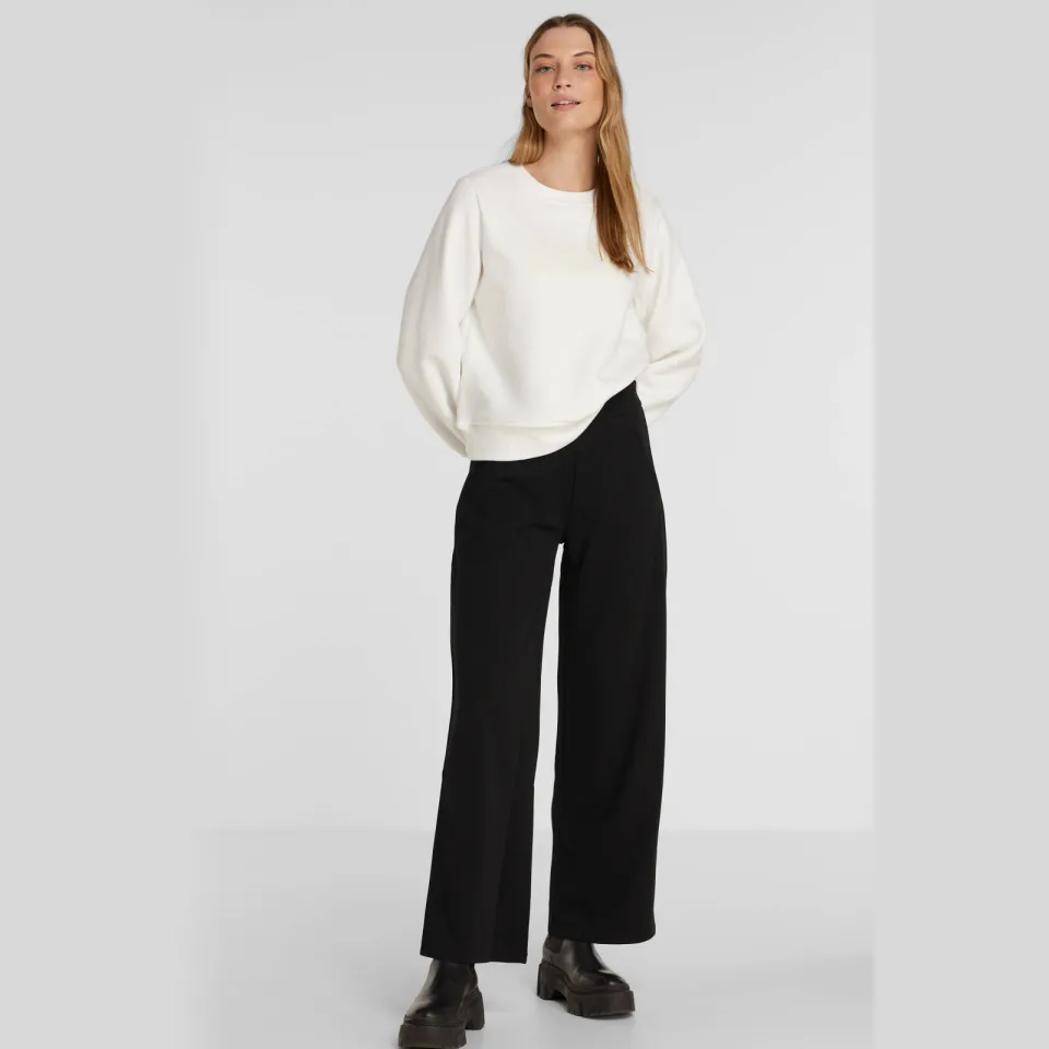JDY Louisville Catia wijde broek zwart, foto 4
