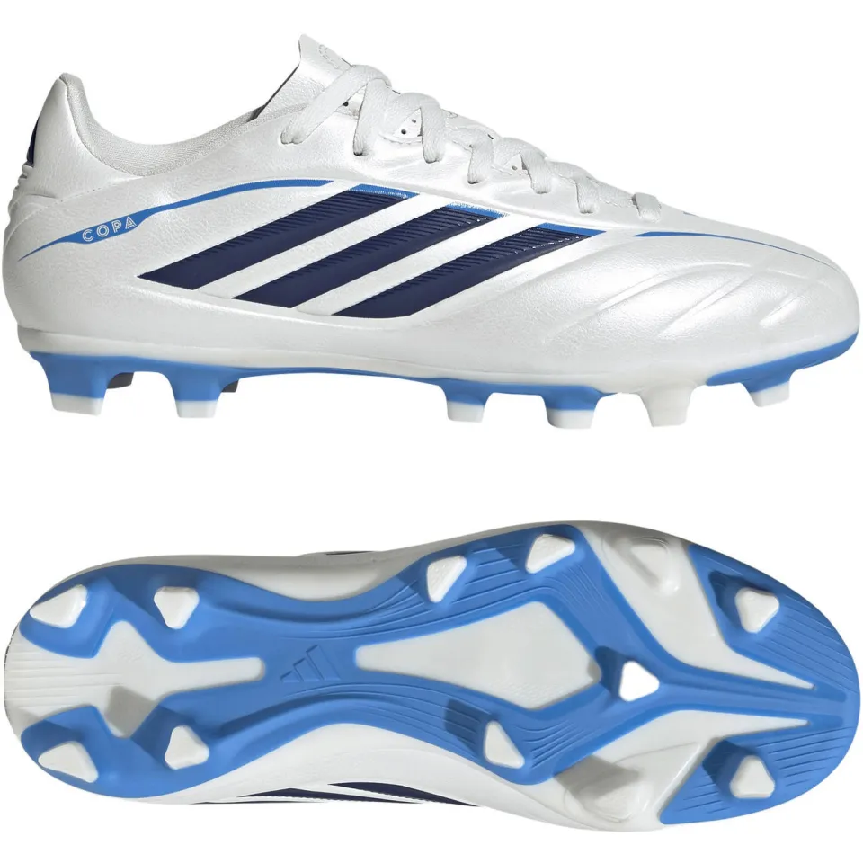 Adidas Performance Copa Pure IV Club junior imitatieleren voetbalschoenen - wit/blauw, foto 4