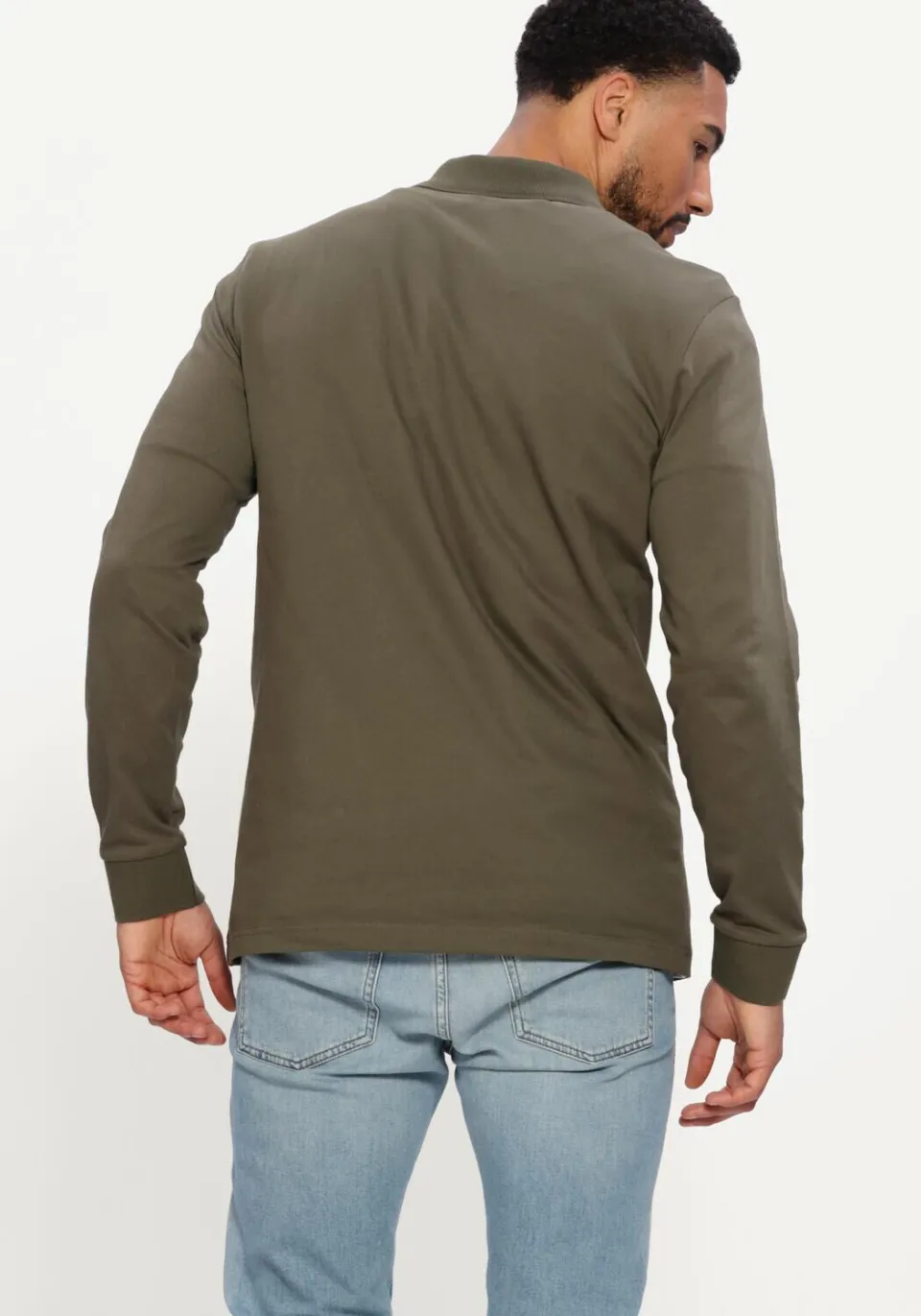 Boss slim fit polo met logo - bright green, foto 5