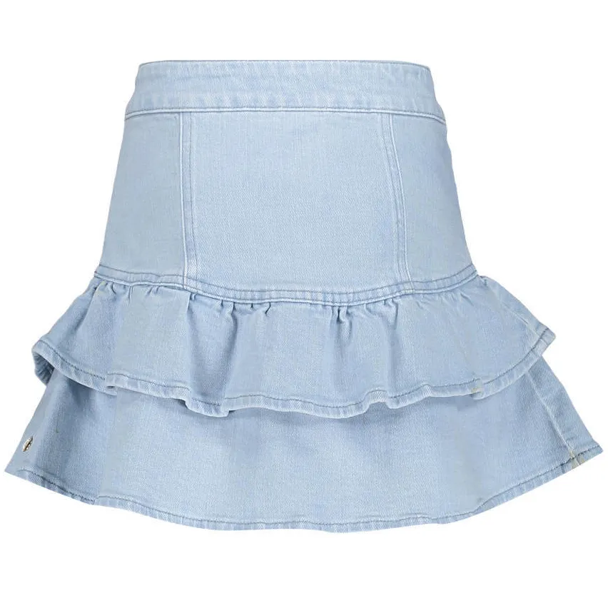 Frankie&Liberty spijkerrok light blue denim, foto 3