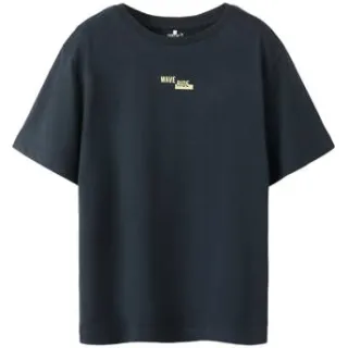 NAME IT t-shirt donkerblauw met print