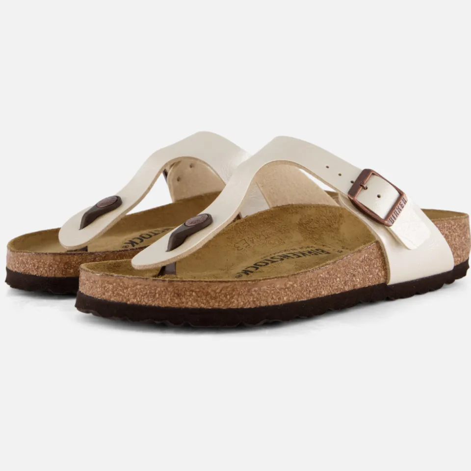 Birkenstock Gizeh teenslipper wit, foto 2