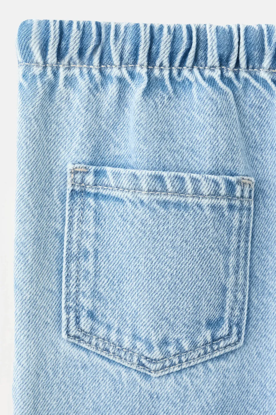 Mango Kids straight leg jeans - lichtblauw, foto 3