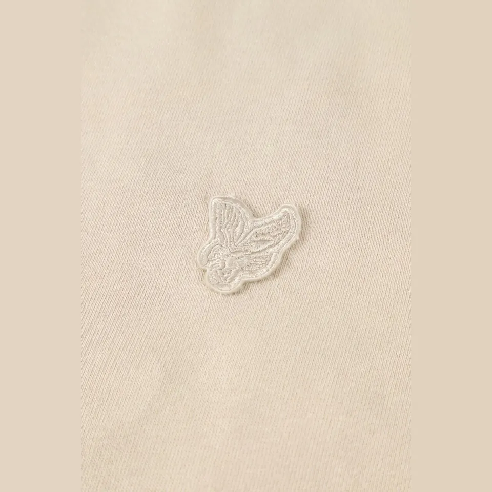 Lyle & Scott oversized T-shirt beige, foto 4