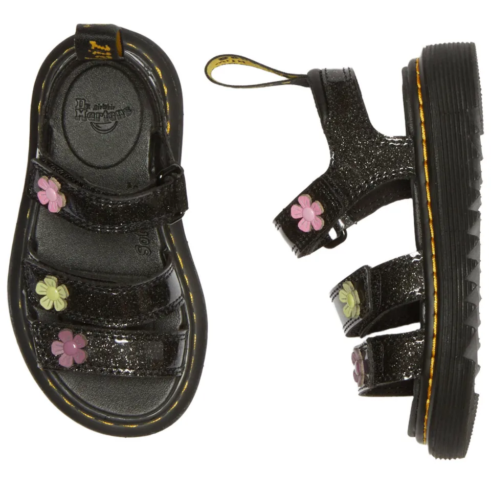 Dr. Martens Klaire T/J sandalen zwart, foto 7
