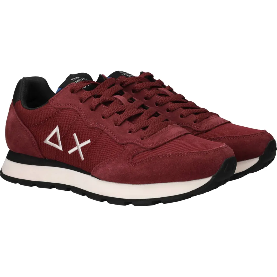 Sun68 Tom Solid lage sneakers rood, foto 3