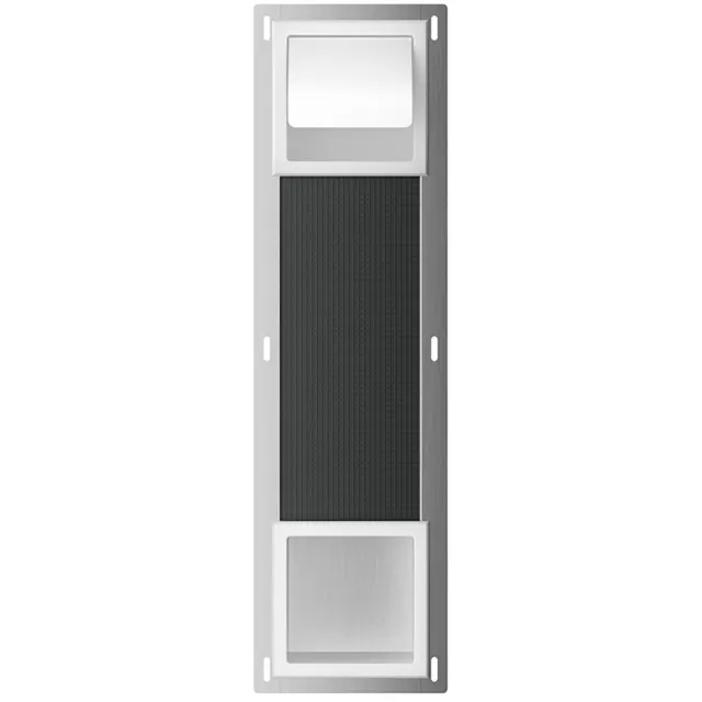 Wiesbaden Toiletrolhouder met Klep en Reserverolhouder Inbouw Wiesbaden Rocko Mat Wit