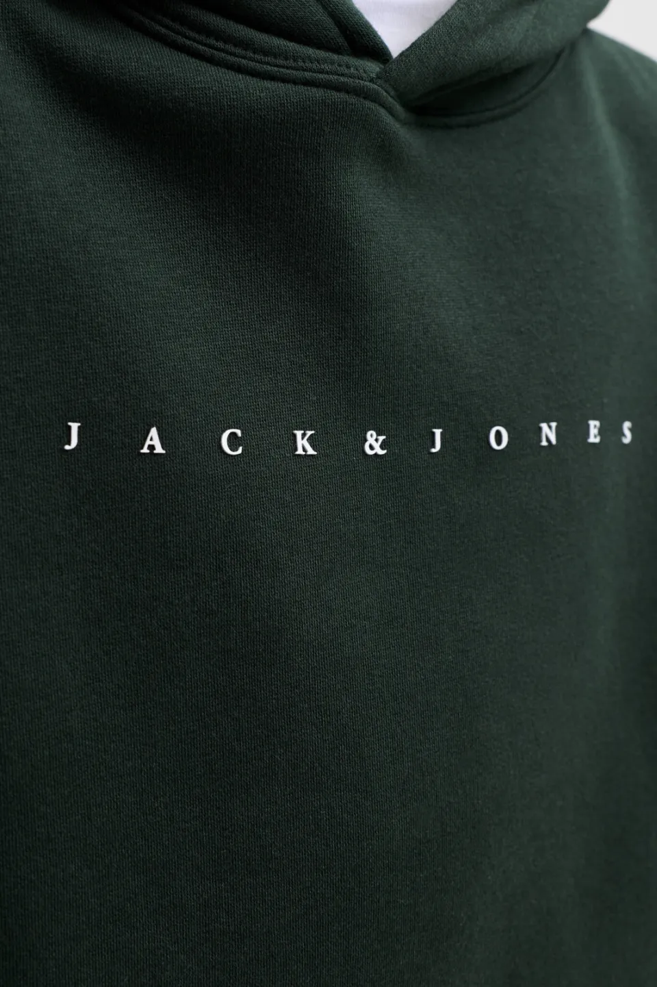Jack & Jones JUNIOR hoodie - donkergroen, foto 5