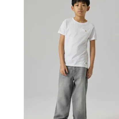 NAME IT KIDS loose fit jeans grey denim, foto 3
