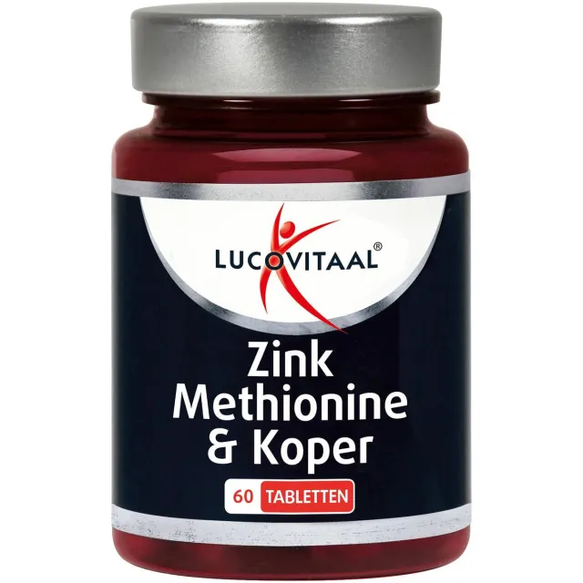 Lucovitaal Zink Methionine & Koper tabletten