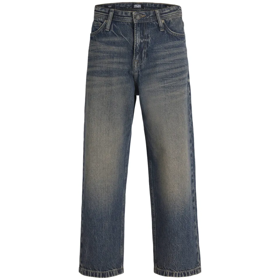 Jack & Jones JUNIOR Jjialex Jjcrew St 103 junior relaxed fit jeans - blue denim, foto 2