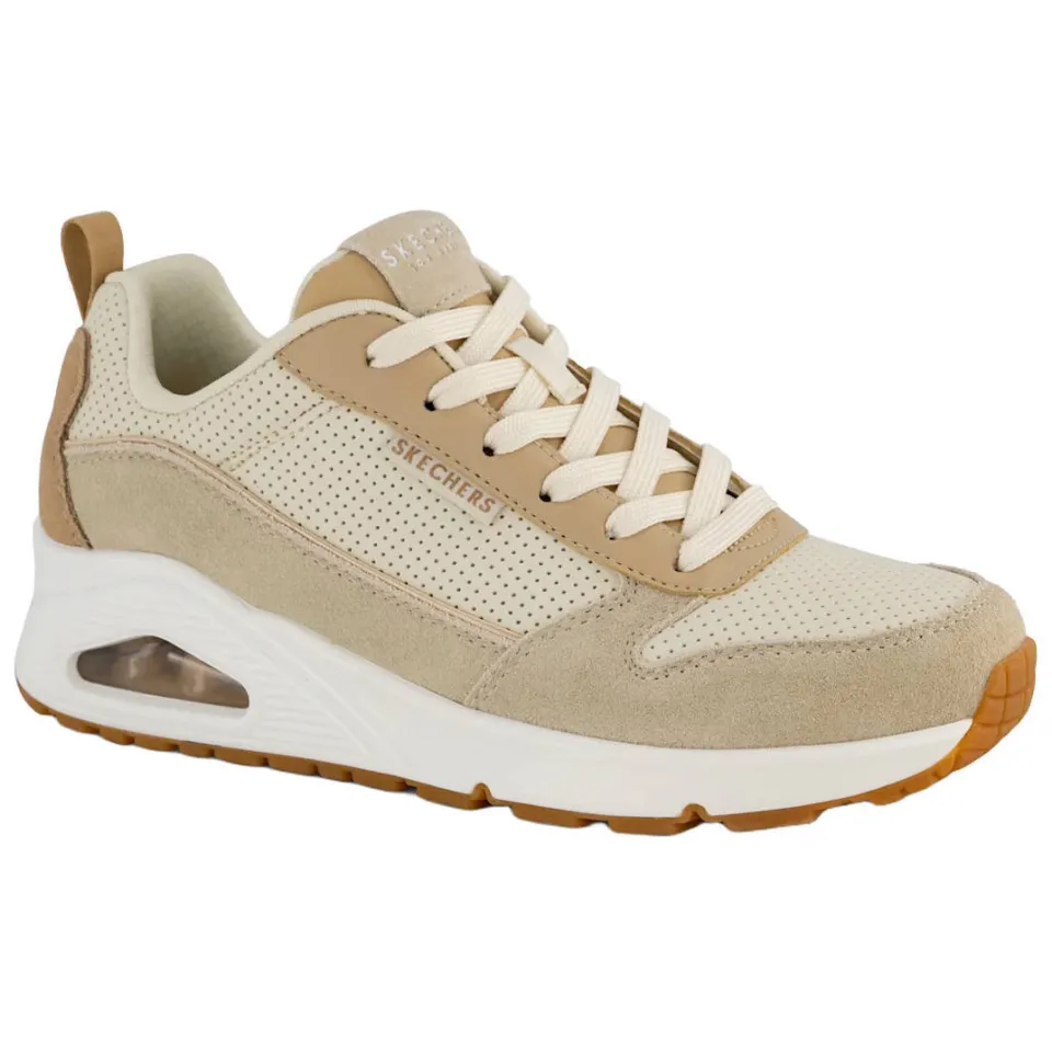 Skechers Uno 2 Much Fun sneaker beige, foto 3