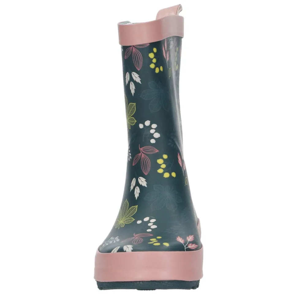Gevavi Fleur regenlaarzen donkerblauw/roze, foto 3