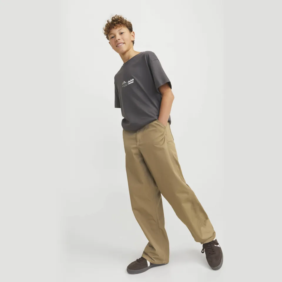 Jack & Jones casual broek kaki