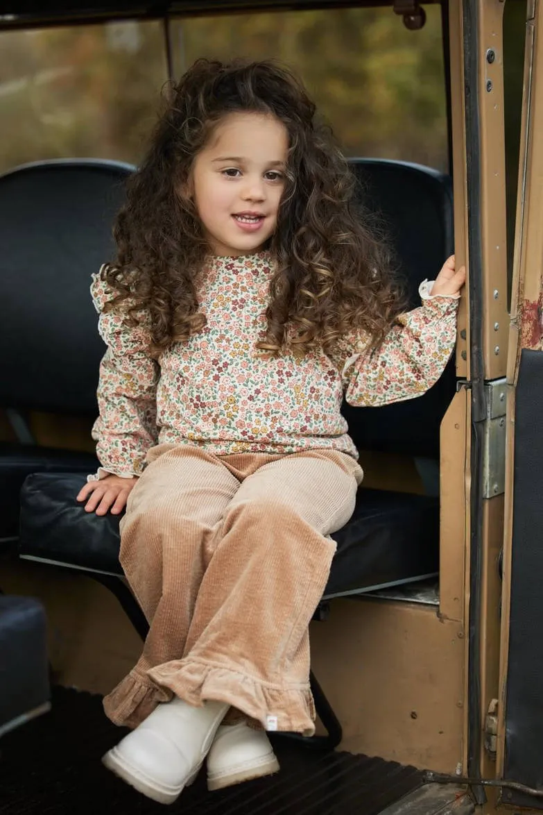 Little Dutch gebloemde longsleeve beige, foto 5