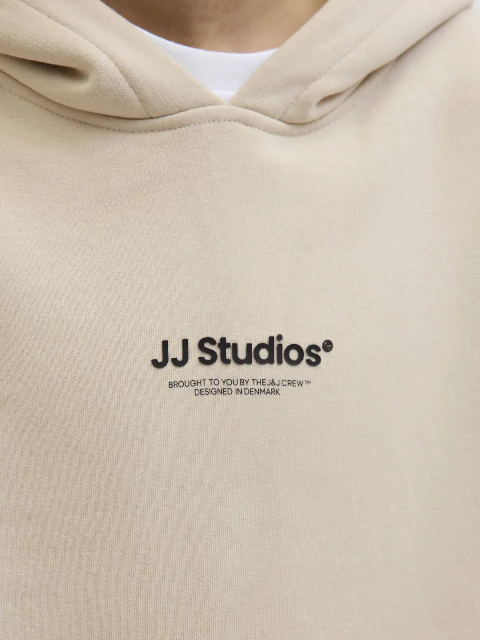 Jack & Jones JUNIOR hoodie ecru, foto 5