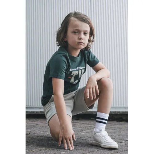 TYGO & vito jersey T-shirt donkergroen, foto 5
