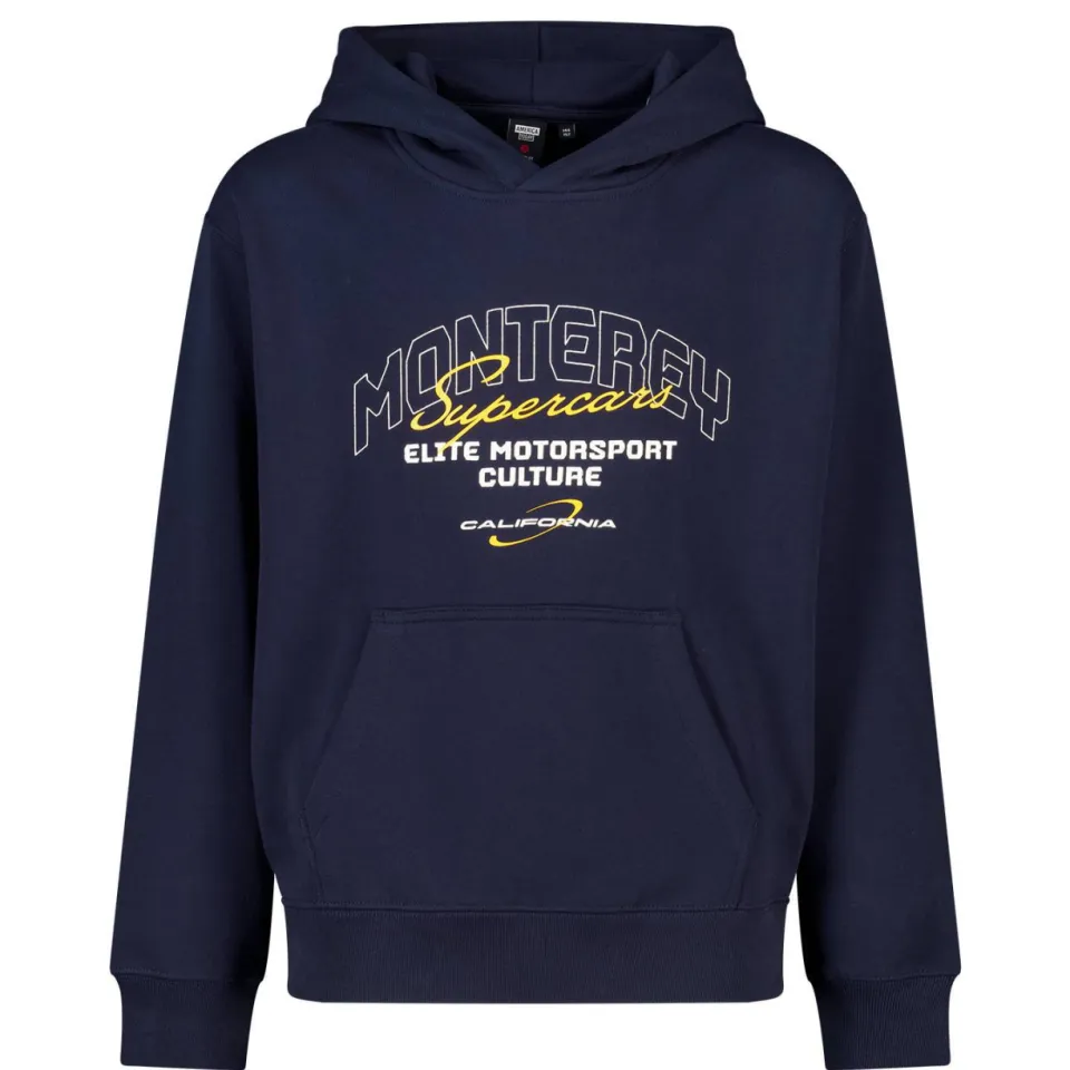 America Today hoodie met tekst - donkerblauw, foto 2