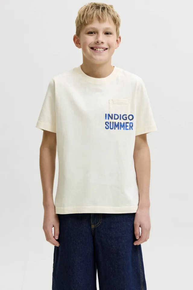 Jack & Jones T-shirt lichtgeel