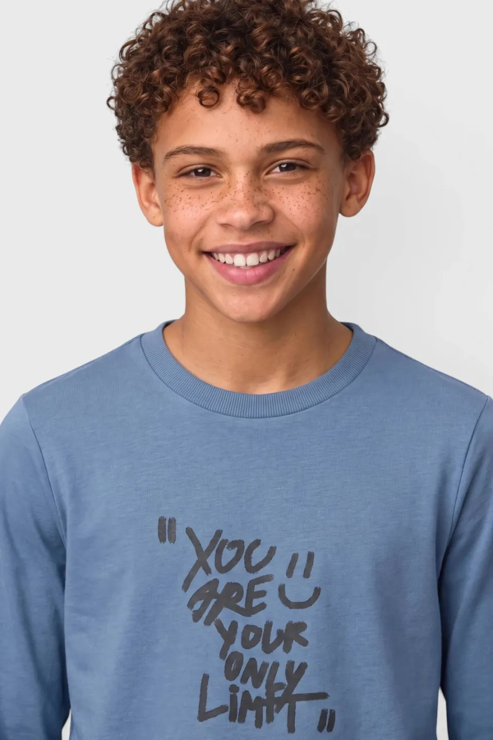 s.Oliver longsleeve met tekst blauw, foto 5