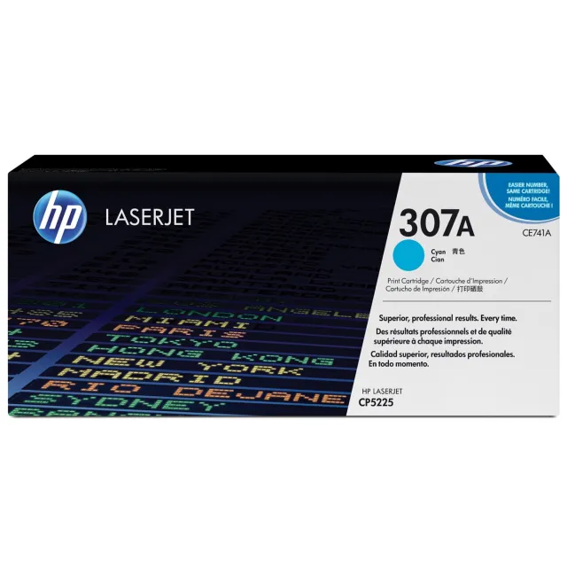 Hp CE741A Toner Cyaan, 7.3k