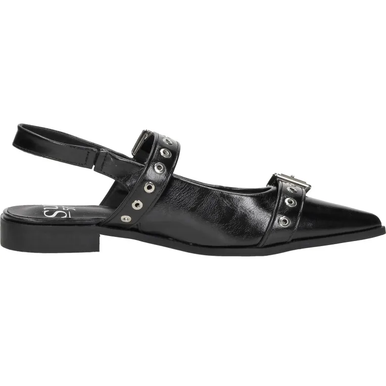 Sub55 Slingbacks ballerina zwart
