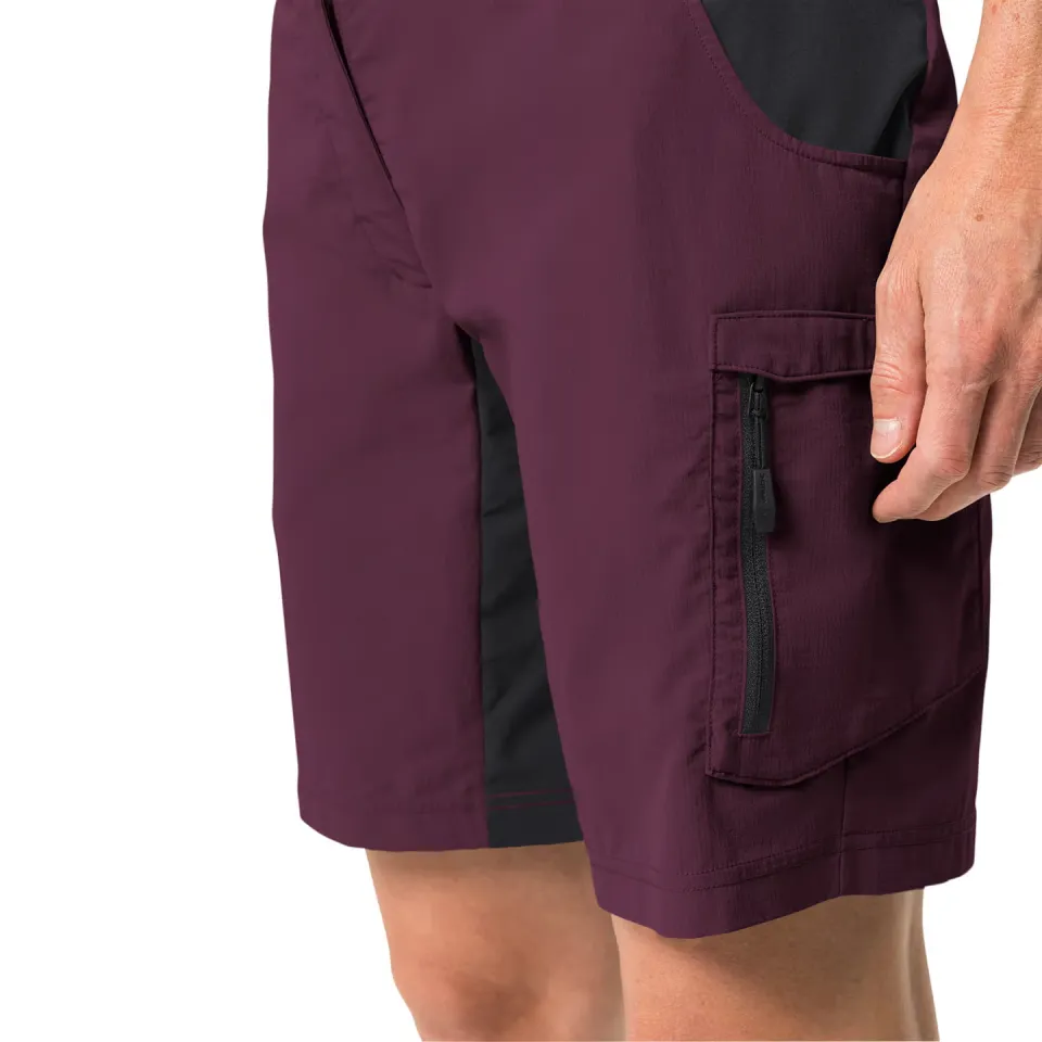 Vaude Qimsa Shorty fietsbroek purper, foto 6