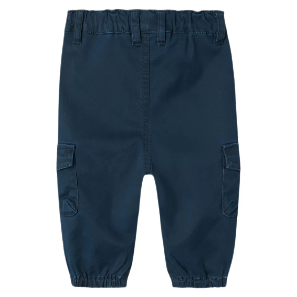 NAME IT baby cargobroek NBMBEN donkerblauw navy blazer, foto 3