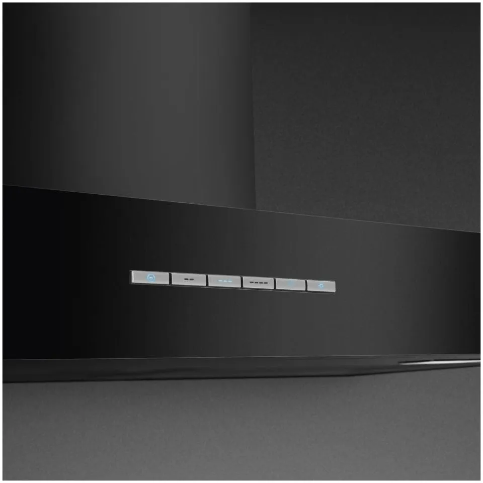 Smeg KBT600BL schouwkap zwart, foto 3