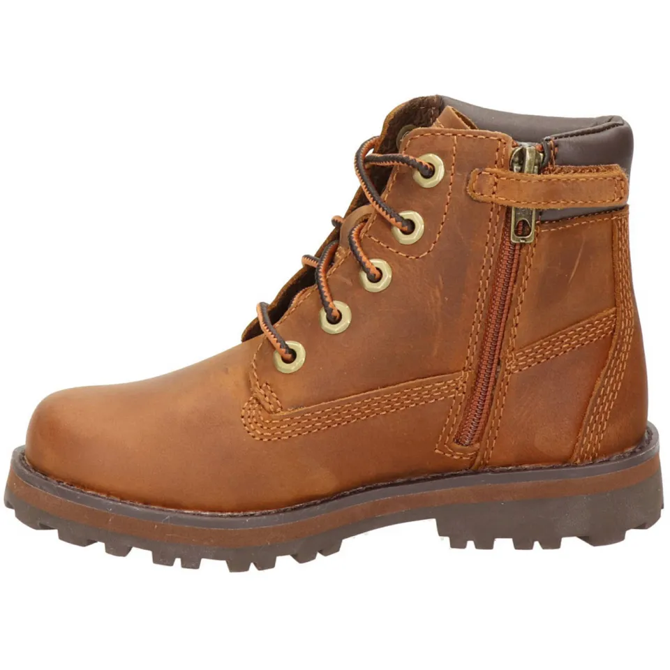 Timberland nubuck veterboots cognac, foto 4