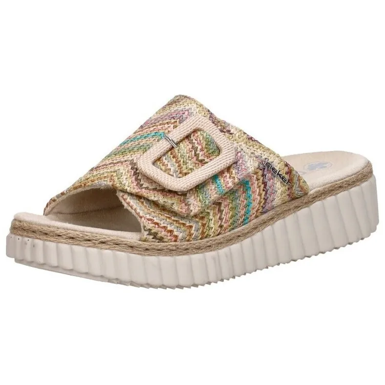 Rieker open teen sandalen multi, foto 3