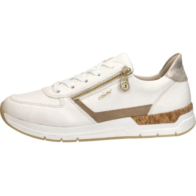 Rieker 58902-80 sneaker wit, foto 2
