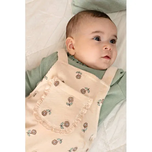 Feetje Lucky Bloombird tuinbroek beige, foto 5