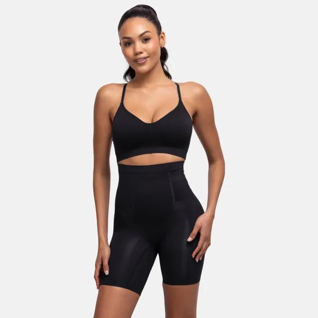 Dorina high waist corrigerende short Absolute Sculpt zwart