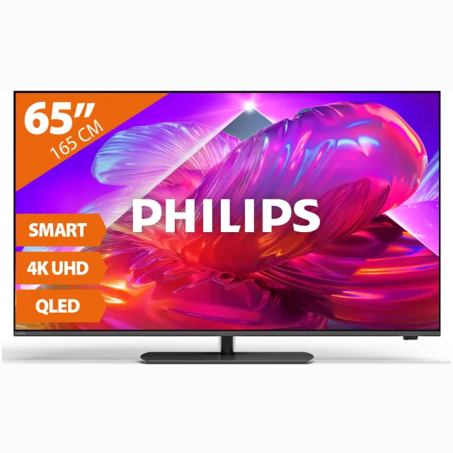 Philips 65PQS9081 qled-tv zwart
